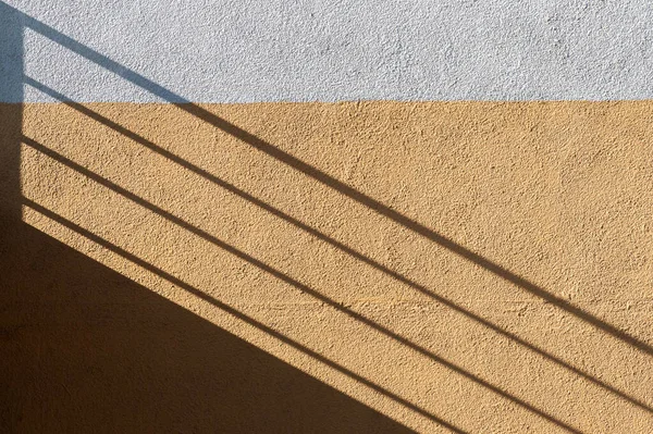 Αφηρημένο Φόντο Διαγώνια Σκιά Ένα Δίχρωμο Τσιμεντένιο Τοίχο Υψηλής Ποιότητας — Φωτογραφία Αρχείου
