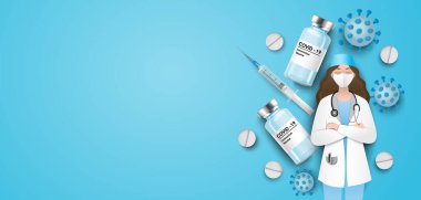 Coronavirus Vaccine Projects Free Vector Eps Cdr Ai Svg Vector Illustration Graphic Art