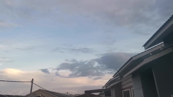 Imagens Belo Céu Manhã — Vídeo de Stock