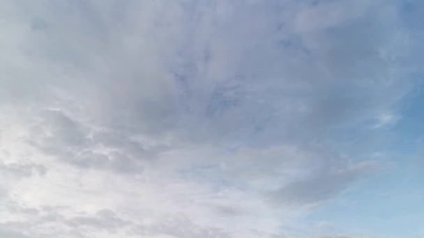 美丽的早晨天空的镜头 — 图库视频影像