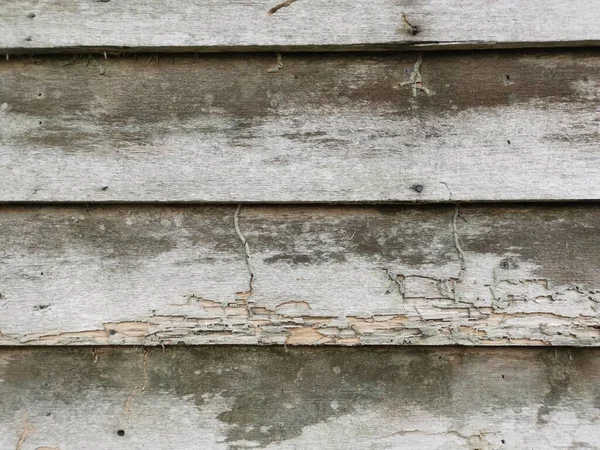 Rottende Planken Textuur Houten Muur Van Een Verlaten Huis — Stockfoto