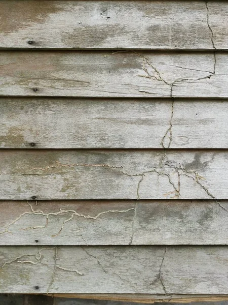 Rottende Planken Textuur Houten Muur Van Een Verlaten Huis — Stockfoto