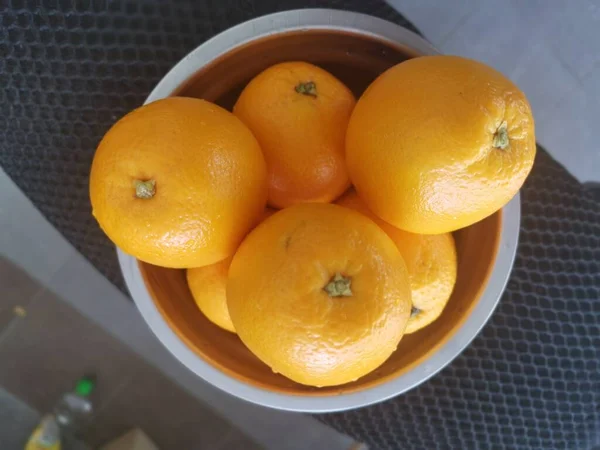 Muchos Naranja Común Mandarina Exhibición — Foto de Stock