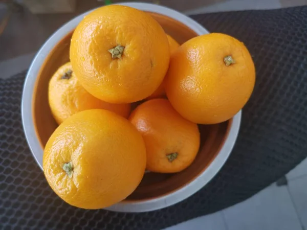 Muchos Naranja Común Mandarina Exhibición — Foto de Stock