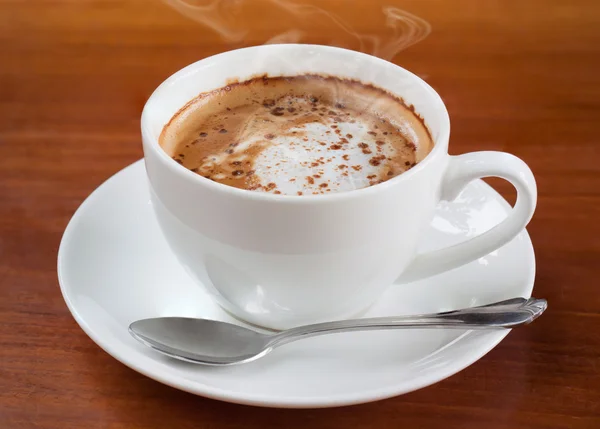 Kawa, cappuccino — Zdjęcie stockowe