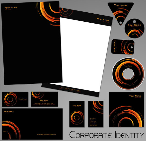 Corporate identity template.