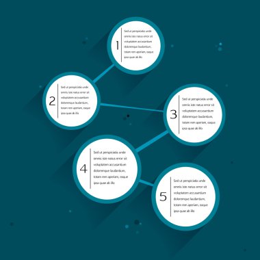 vektör Infographic arka plan