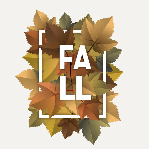 Herfst decoratie — Stockvector