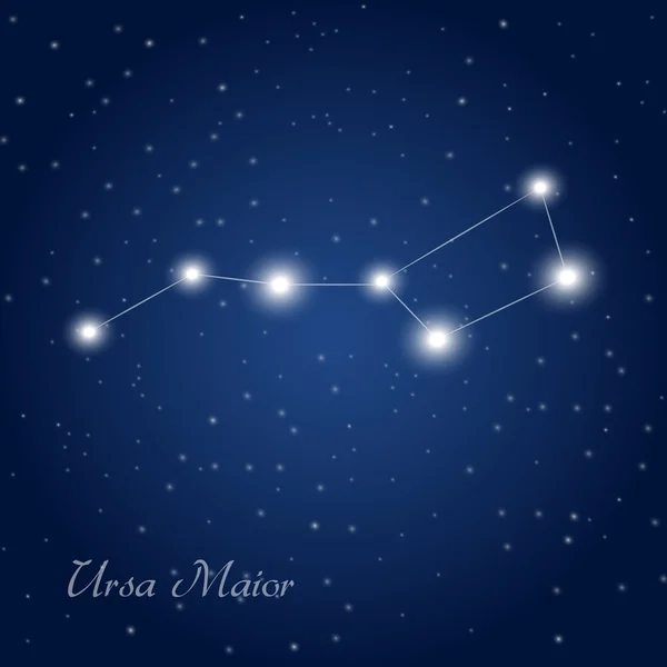 Constellation Ursa Maior — Διανυσματικό Αρχείο