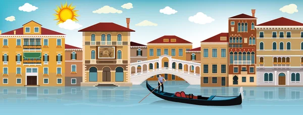 In Venice — Stock Vector