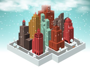 perspektif (kış City)