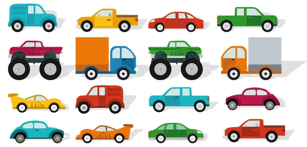 Simple cars — Stock Vector