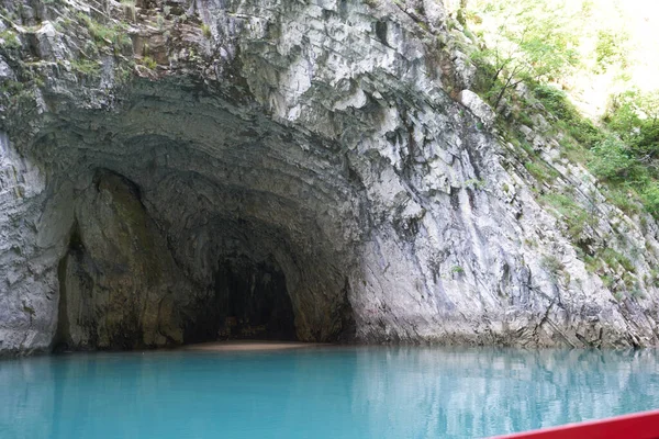 Ποταμός Shala Βόρεια Αλβανία Φωτογραφία Αρχείου