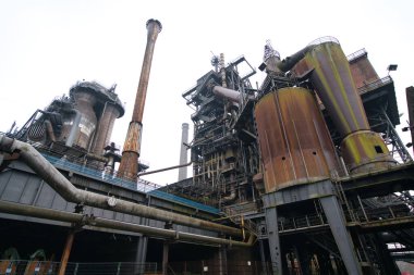 Duisburg 'daki ünlü sanayi parkı