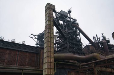 Duisburg 'daki ünlü sanayi parkı