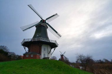 Almanya 'daki tarihi yel değirmeni