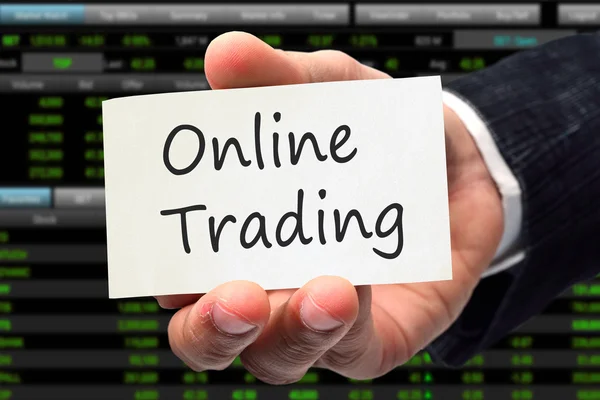 Trading online. Concetto di trading . — Foto Stock