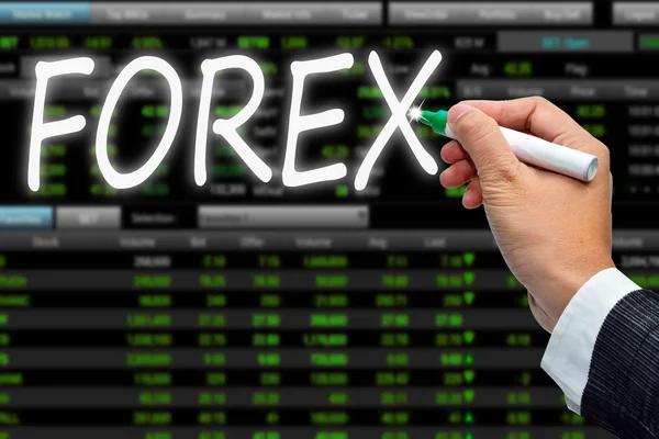 Forex kavramı. — Stok fotoğraf