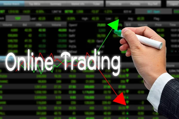 Online Trading. Trading concept. — Stock Photo, Image