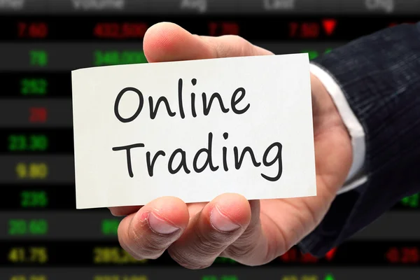 Trading online. Concetto di trading . — Foto Stock