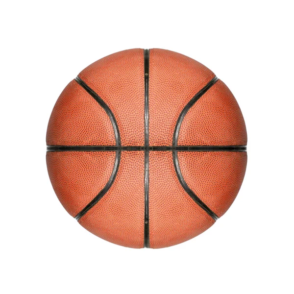 Basketball over white background — Stock Photo, Image