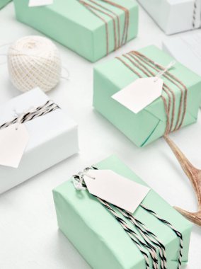 Noel, kış, yeni yıl konsepti.