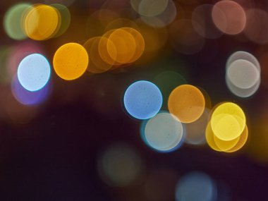 Soyut bokeh defocus sim bulanık arkaplan