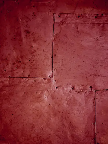 Kırmızı Paslı Metal Doku Arkaplanı — Stok fotoğraf