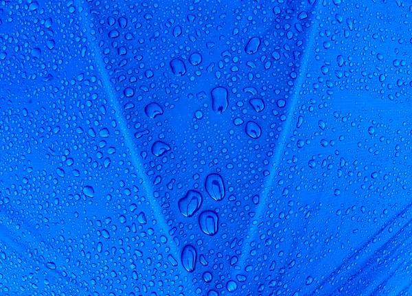 Вода Падає Водонепроникну Мембранну Тканину Ранкова Роса Наметі — стокове фото