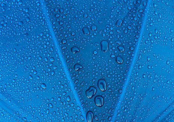 Water Drops Waterproof Membrane Fabric Morning Dew Tent — Stock Photo, Image