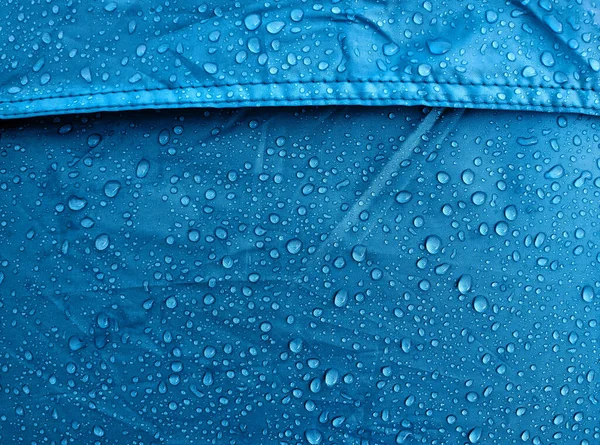 Water Drops Waterproof Membrane Fabric Morning Dew Tent — Stock Photo, Image