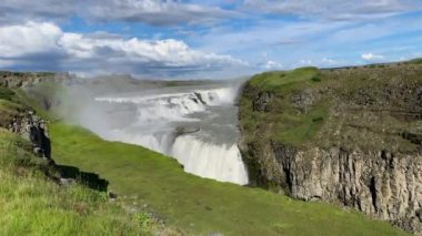 Gullfoss, Altın Şelale Hvita Nehri, İzlanda