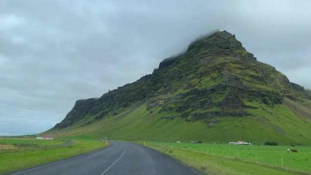 Voyager Travers Islande Proximité Gestastofa Visitor Center — Video