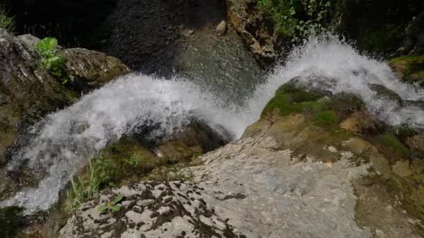 Waterval Jasenica Vlasic Mountain Bosnië Herzegovina — Stockvideo