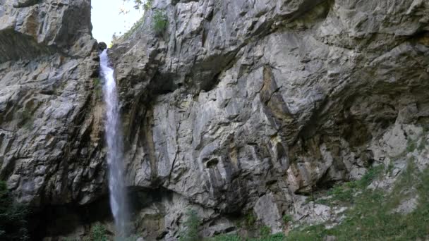 Great Waterfall Ilomska Vlasic Mountain Bosnien Och Hercegovina — Stockvideo
