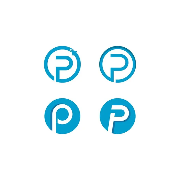 Letter Logo Template Logo Vector Pictogram Illustratie Ontwerp — Stockvector