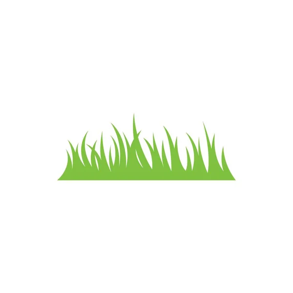 Green Grass Διάνυσμα Εικονίδιο Σχέδιο Απεικόνισης — Διανυσματικό Αρχείο