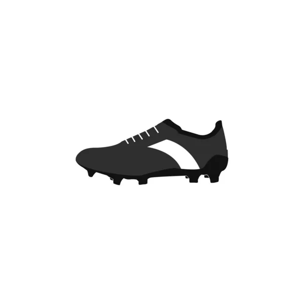 Дизайн Векторной Иконки Логотипа Футбольной Обуви — стоковый вектор