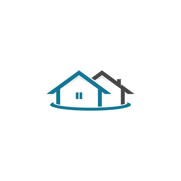Home Logo Vector Pictogram Illustratie Ontwerp — Stockvector