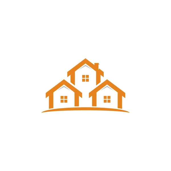 Home Logo Vector Pictogram Illustratie Ontwerp — Stockvector