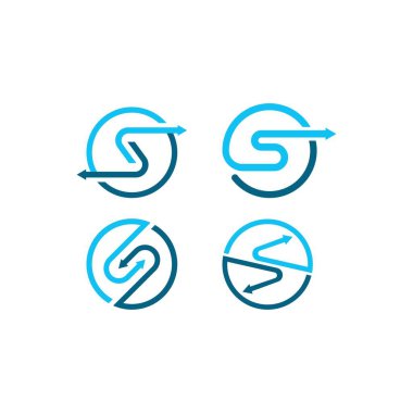 harf ok logo vektör çizimi tasarımı 