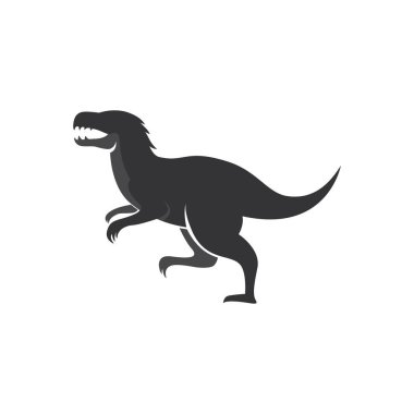 T rex logo vektör simgesi tasarımı