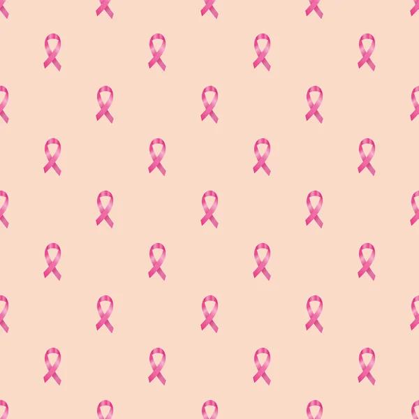 Desen karşı meme kanseri kayısı arka plan üzerinde pembe kurdeleler ile