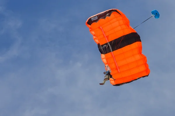 Salto col paracadute — Foto Stock