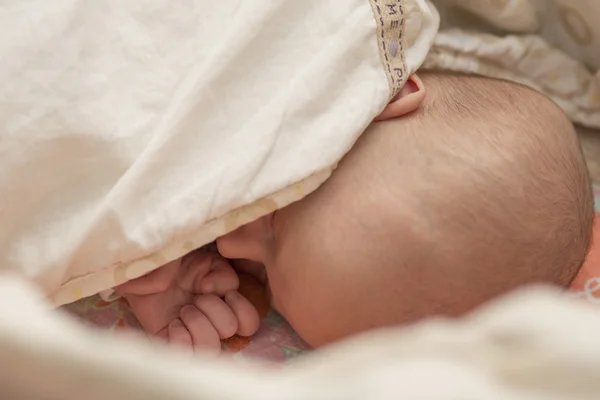 Infant baby sleeps — Stock Photo, Image