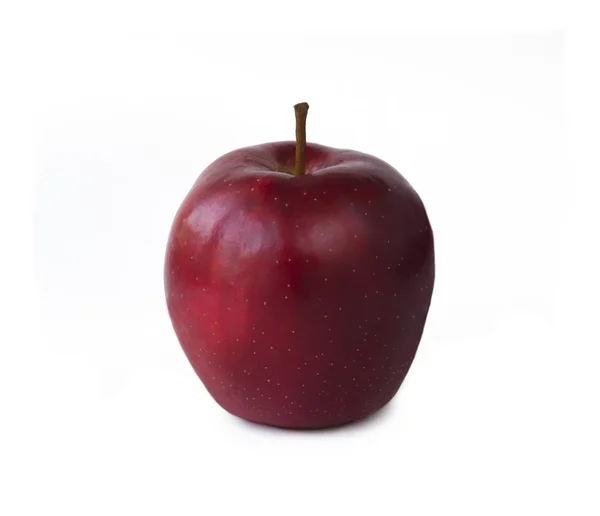 Red Apple on white background — Stock Photo, Image