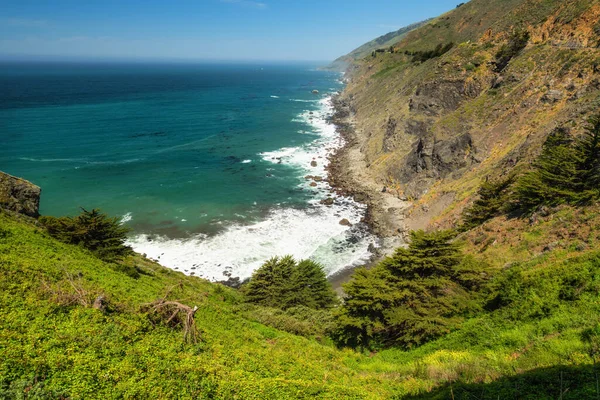 Big Sur Bij Ragged Point California Coastline — Stockfoto