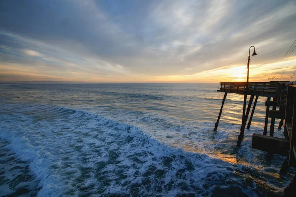 Pacific Ocean Sunset Pismo Beach California Central Coast — Stock Photo, Image