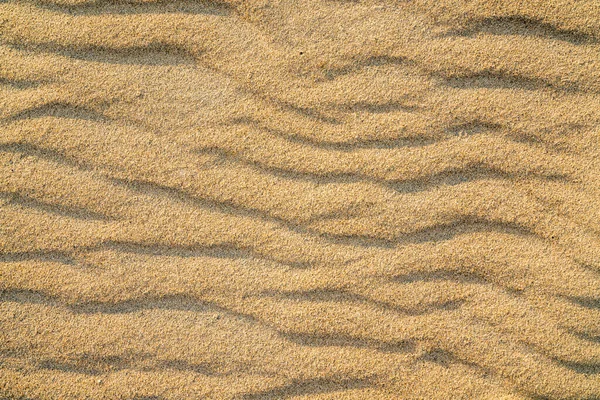 Sfondo Paesaggio Astratto Spiaggia Sabbia Modello Tramonto Vista Vicino Dall — Foto Stock