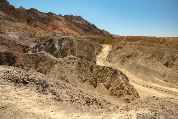 Művészek Palettája Death Valley Nemzeti Parkban — Stock Fotó